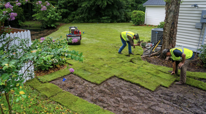 sod installation in monroe nc